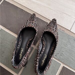 J. McLaughlin Women's Tweed Flats